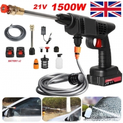 Portable Cordless Car Pressure Washer With Water Jets Powered By 2 Batteries — image 9