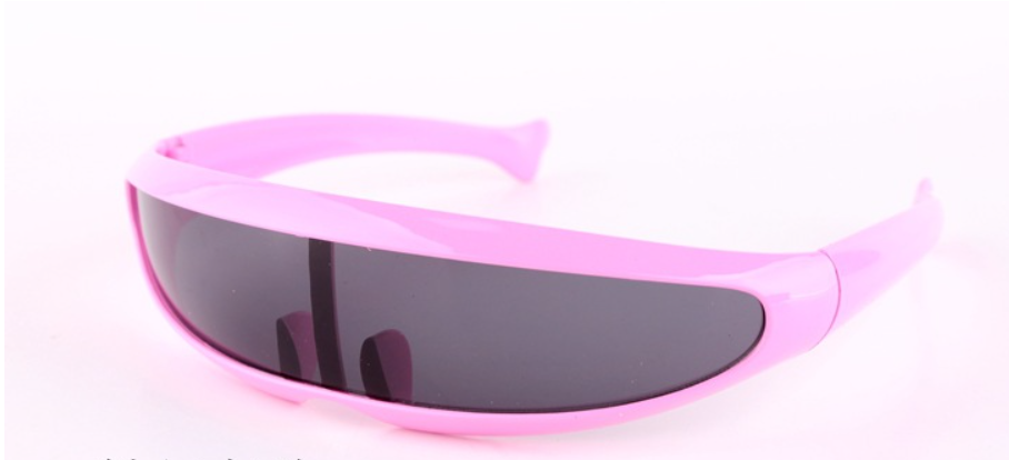 Title 14, X Men Fish Shaped Laser Glasses Mercury Lens