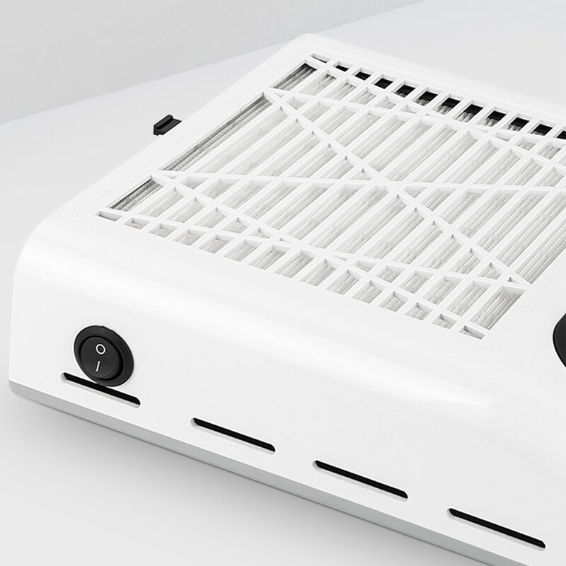 80W Nail Dust Collector Machine Vacuum Extractor Suction Fan UK Plug — image 9