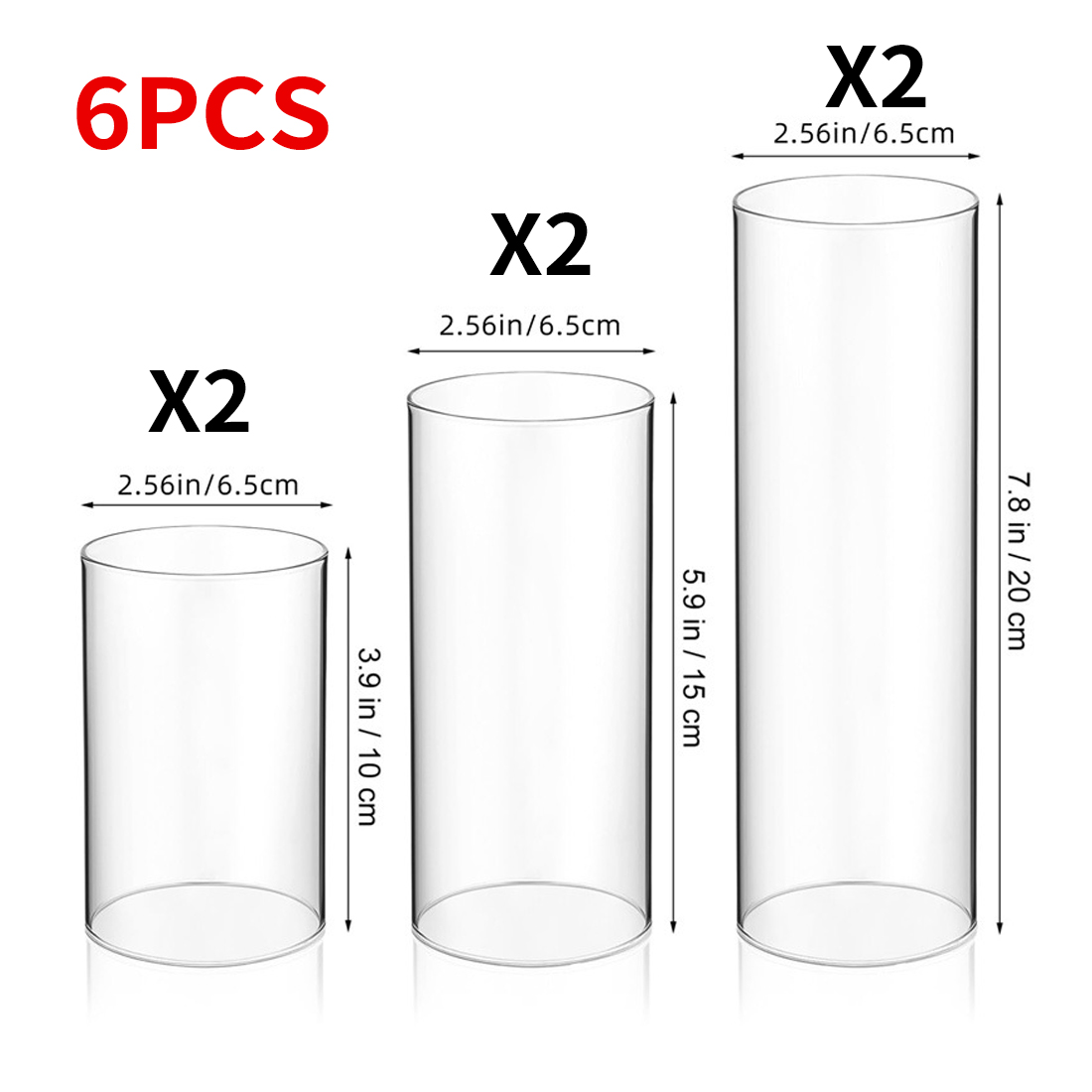 Candle Holders, Glass Vases,transparent Hydroponic Glassware,wedding Decorations