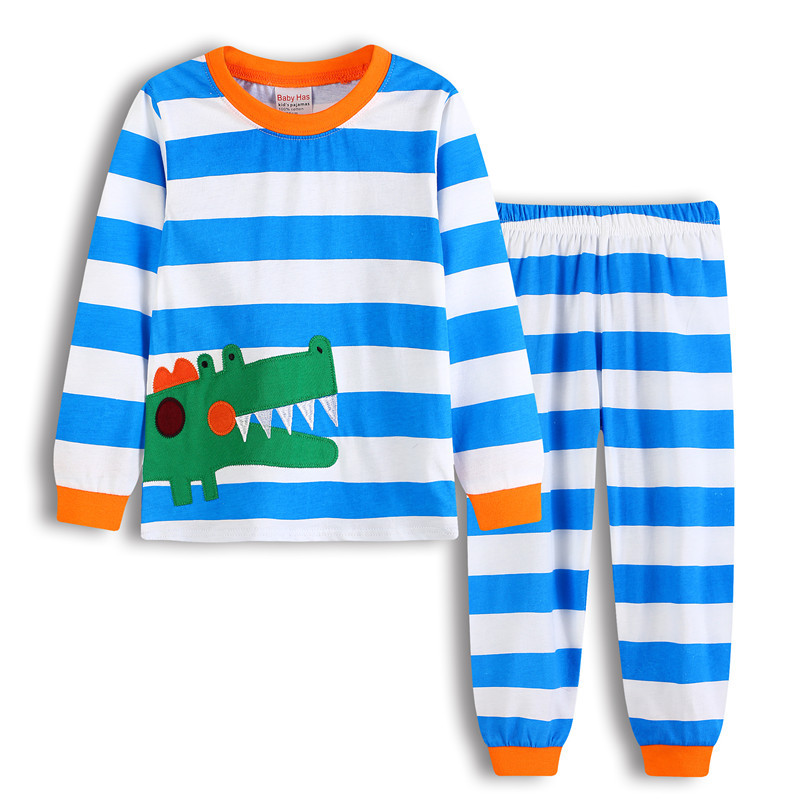 Children Fashion Loose Cartoon Cotton Suit