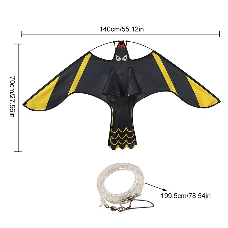 Flying Hawk Kite Garden Bird Repeller Scarer Deterrent Pest Control Protect Crop — image 10