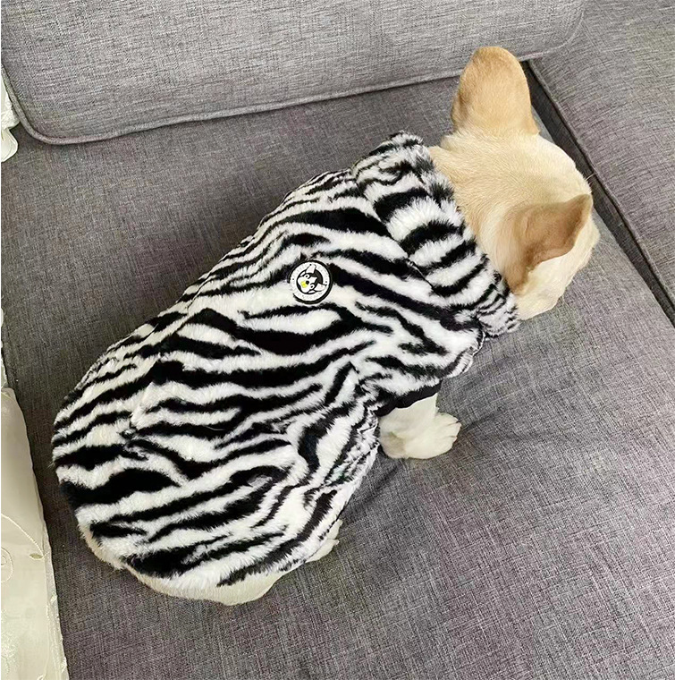 Leopard Print Plush Thick Vest Autumn And Winter