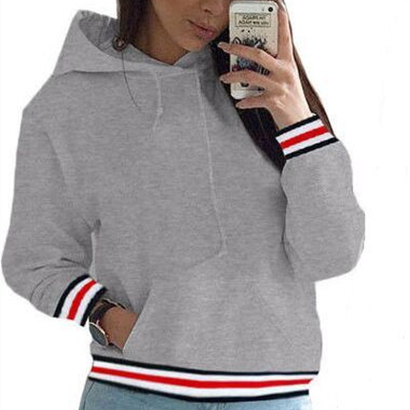 Women's Fashion Thickened Long-sleeved Sweatshirt Hoodie