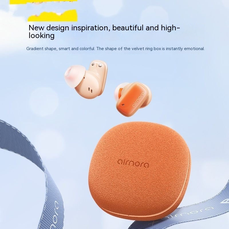 Small Powder Bluetooth Headset Active Noise Reduction Space Sound Effect - Image 9