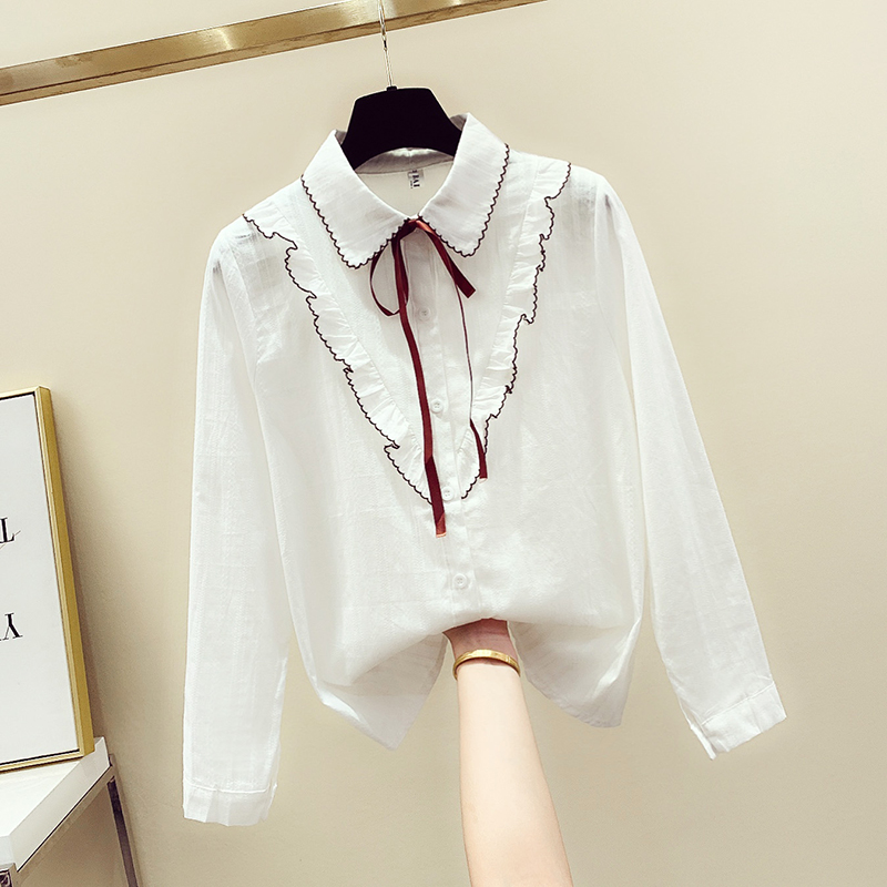 Japanese Jacket Temperament Age Reduction All-match Chiffon Shirt