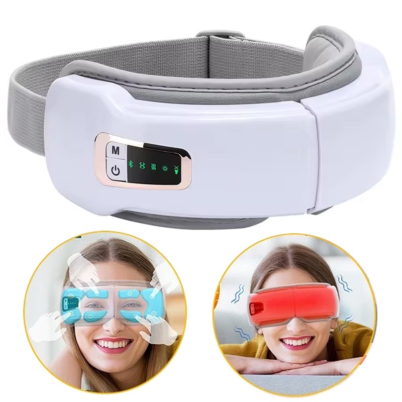 Heated Eye Massager With Vibration Soothing Mask For Relaxation — image 7