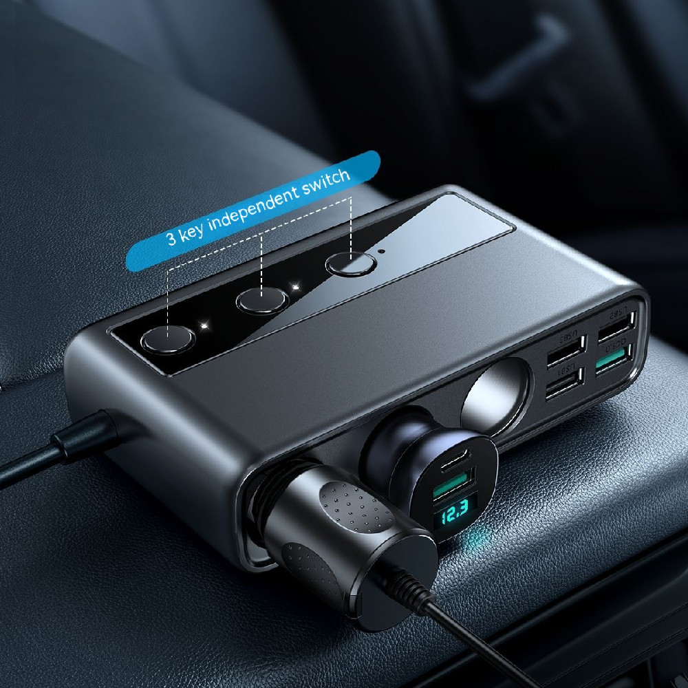 Multi-port Car Mobile Phone Charger - Image 7