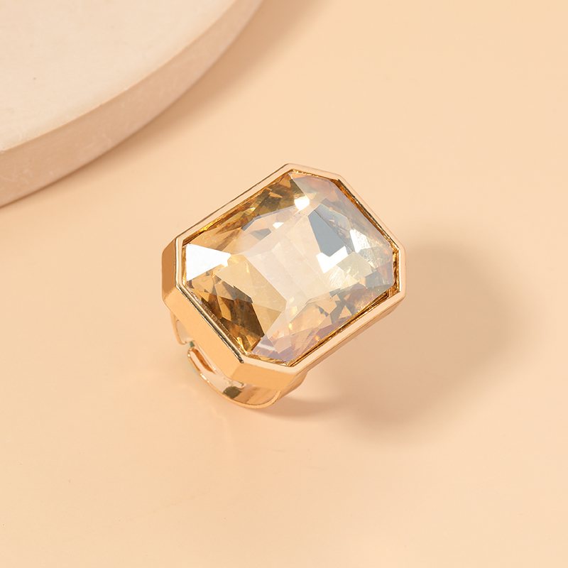 Women's Fashion Personality Ring, Creative Minimalist Square Ring, Suitable For Daily Wear, Gifting & Vacation