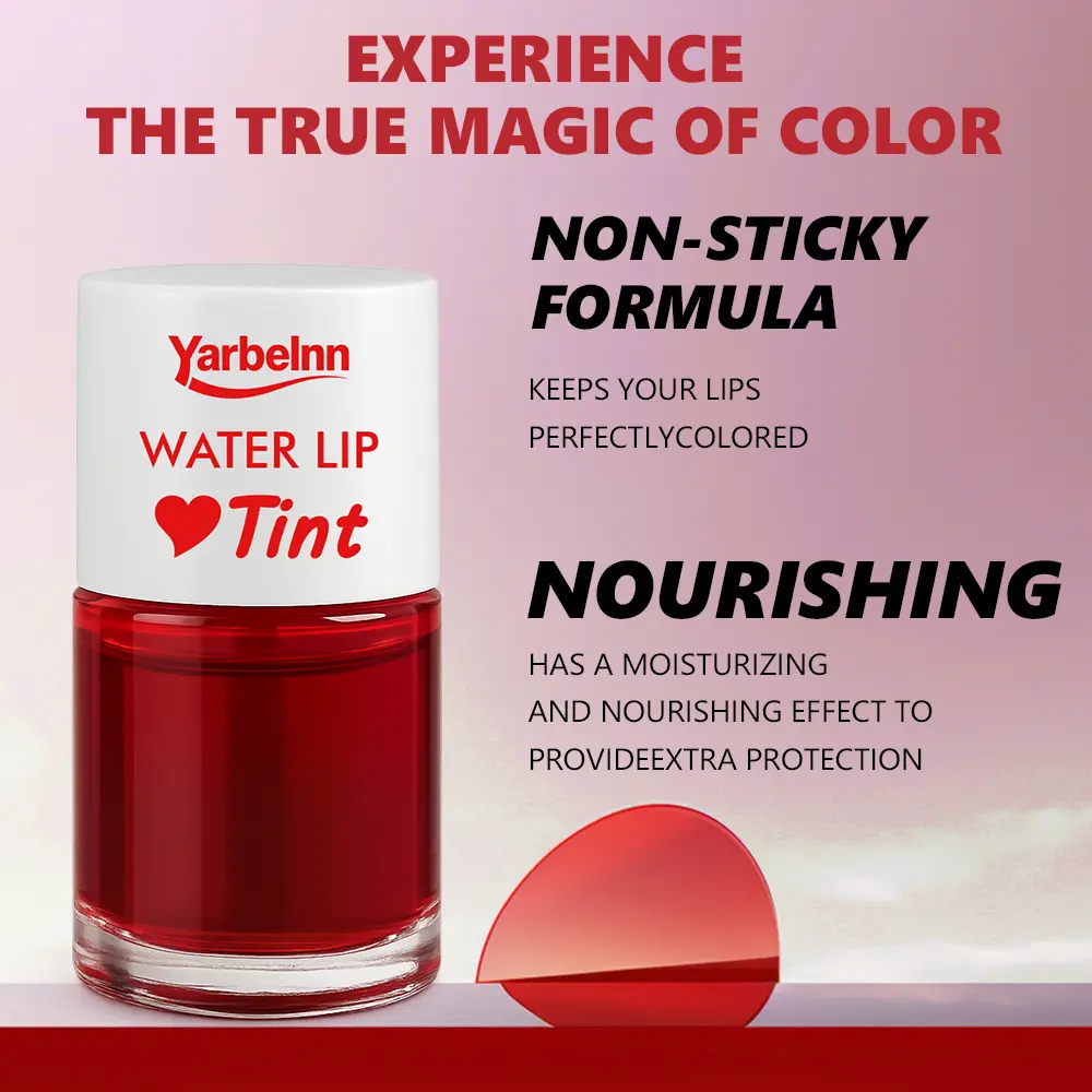New Matte Transfer-proof Lip Tint Water, Long Lasting Non-fade Lip Stain Daily Makeup, 8ml
