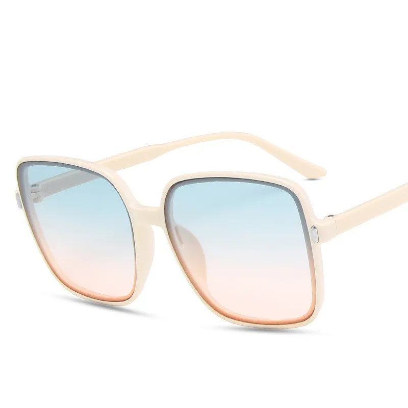 Sunglasses Big Square Sunglasses Rice Nail Sunglasses – image 9