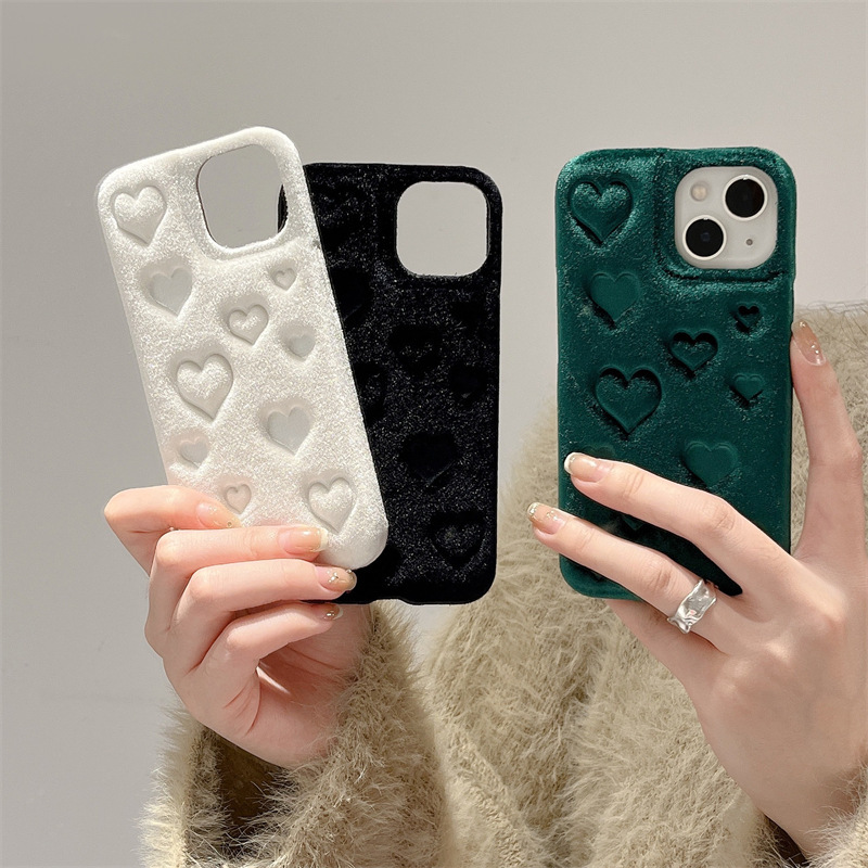 Plush Full Screen Love Phone Case - Image 7