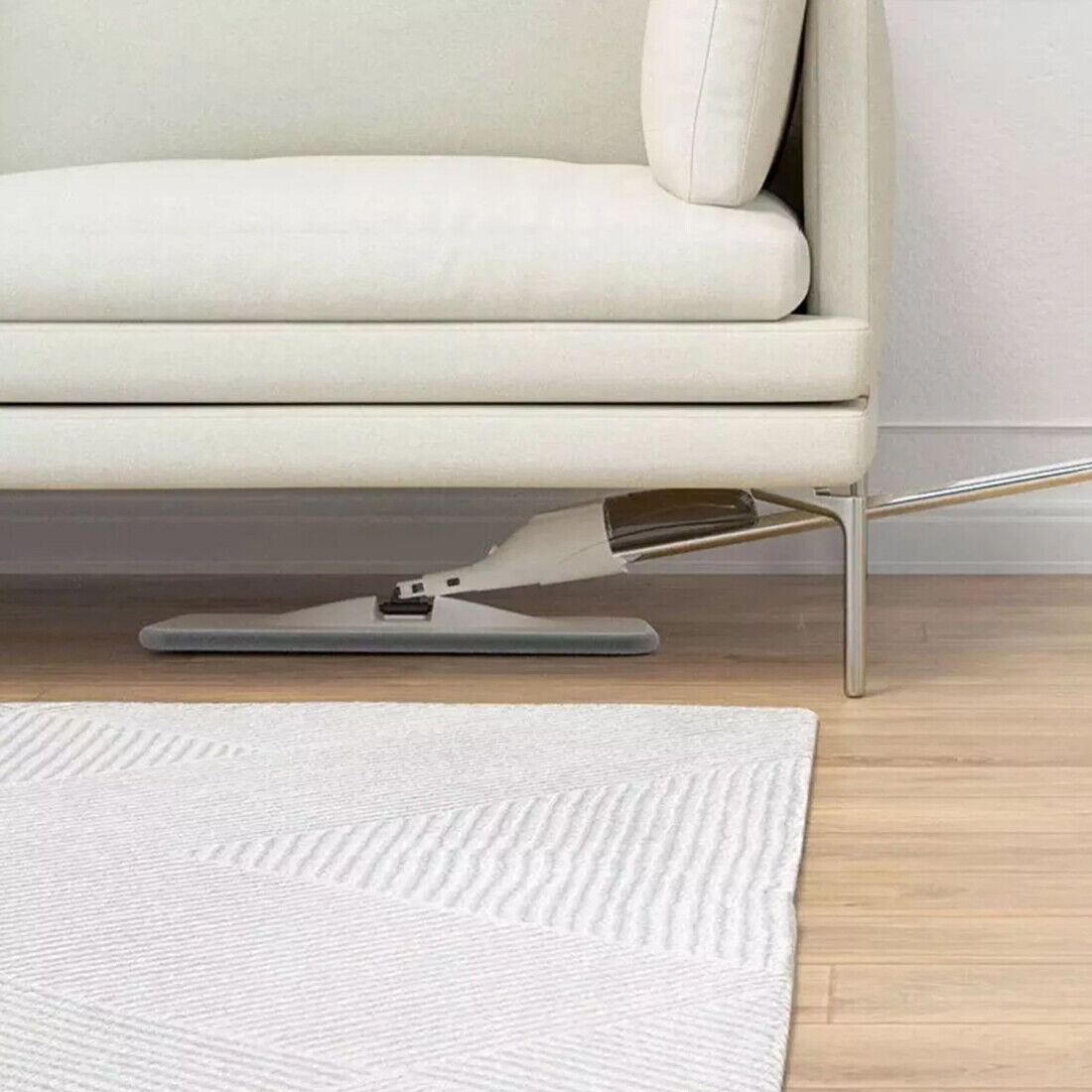 Spray Mop Microfibre Pad Floor Cleaning For All Types Bottle- 2 Pads — image 5