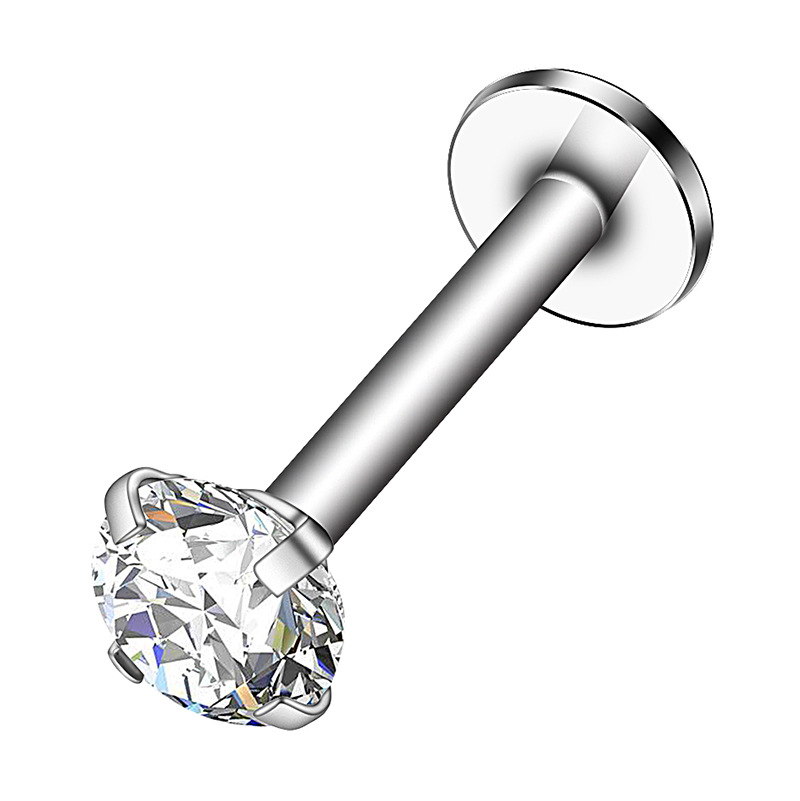 Zircon Earrings Human Body Piercing Jewelry