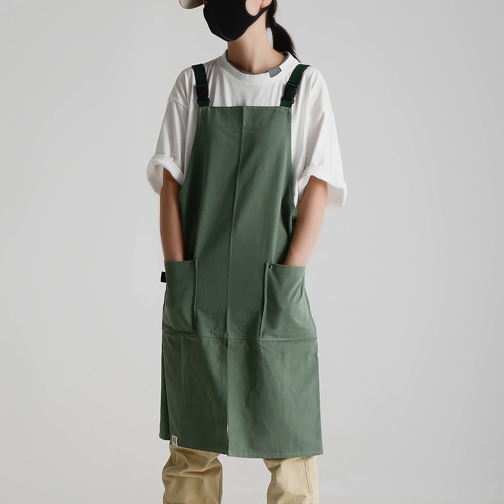 Title 6, Japanese Style Fashion Thick Canvas Apron Water...