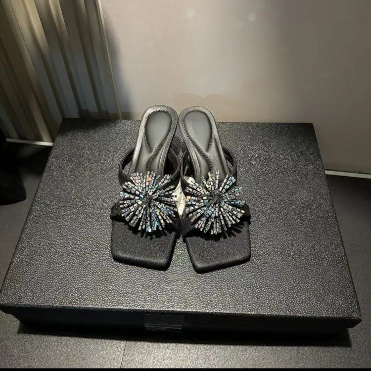 Rhinestone Chain High Heel Sandals, picture 5 of 5