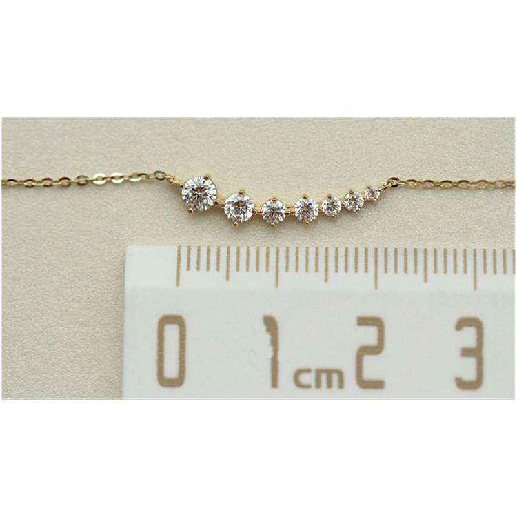 Title 3, S925 Sterling Silver Plated 14K Gold Necklace F...