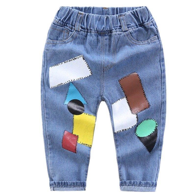 New Printed Boys Denim Long Tide Hot Sale — foto 6