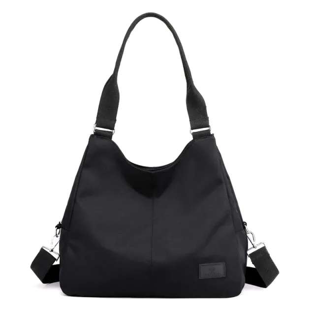 Ladies Shoulder Bag Large Capacity Casual Handbag Black - Shop at LoveMi