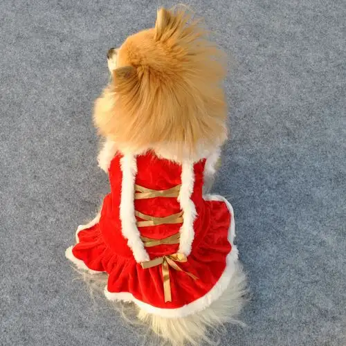 Pet Clothing New Year And Christmas Classic
