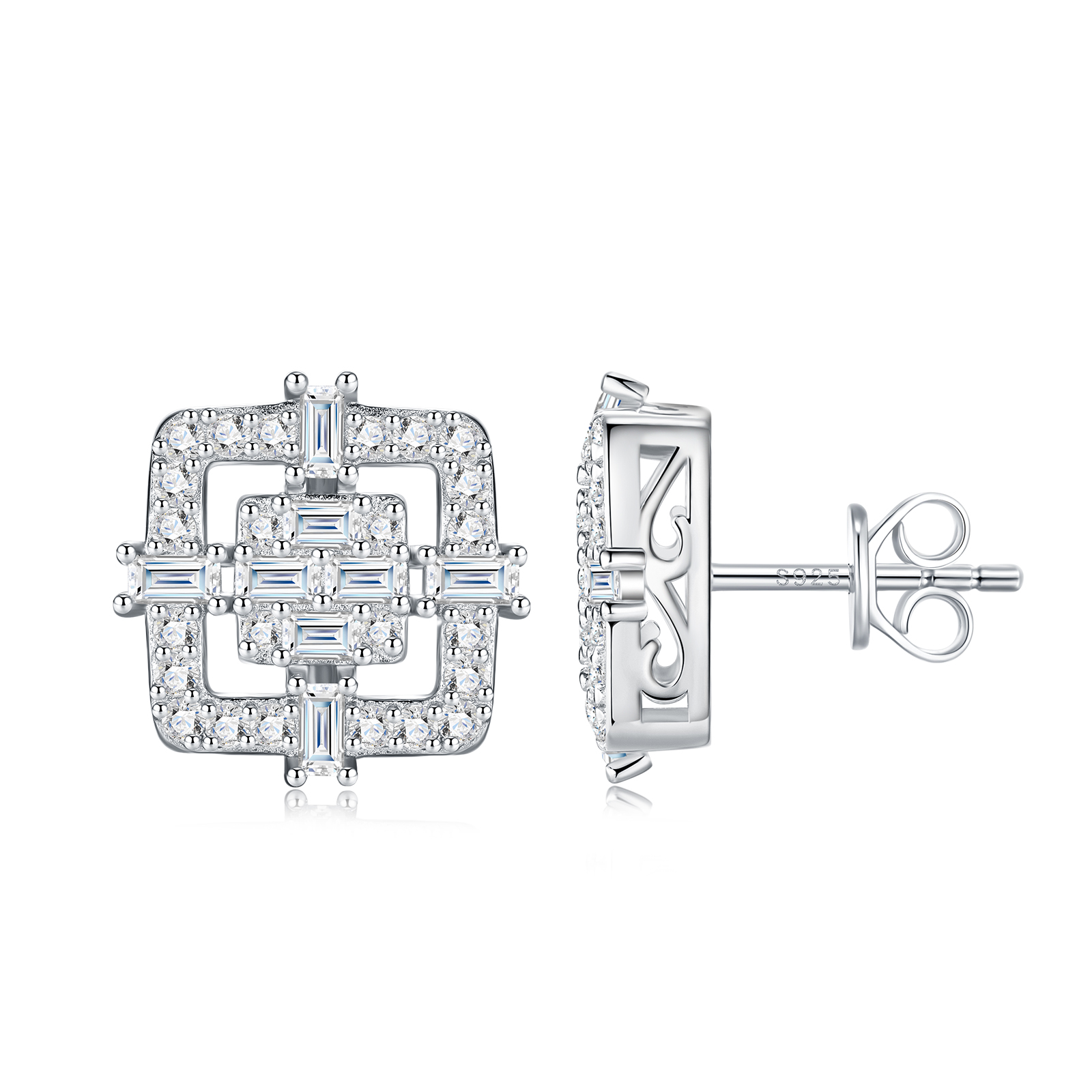 Luksuslik minimalistlik ehtekõrvarõngakomplekt