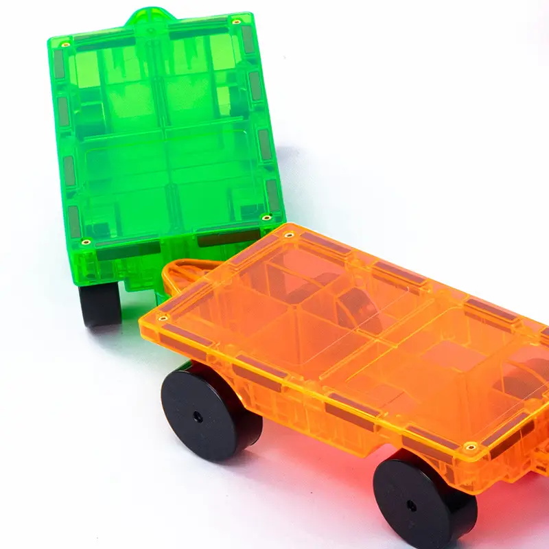 Maggot Color Window Magnetic Film Car 2 Sets Of Magnet Car