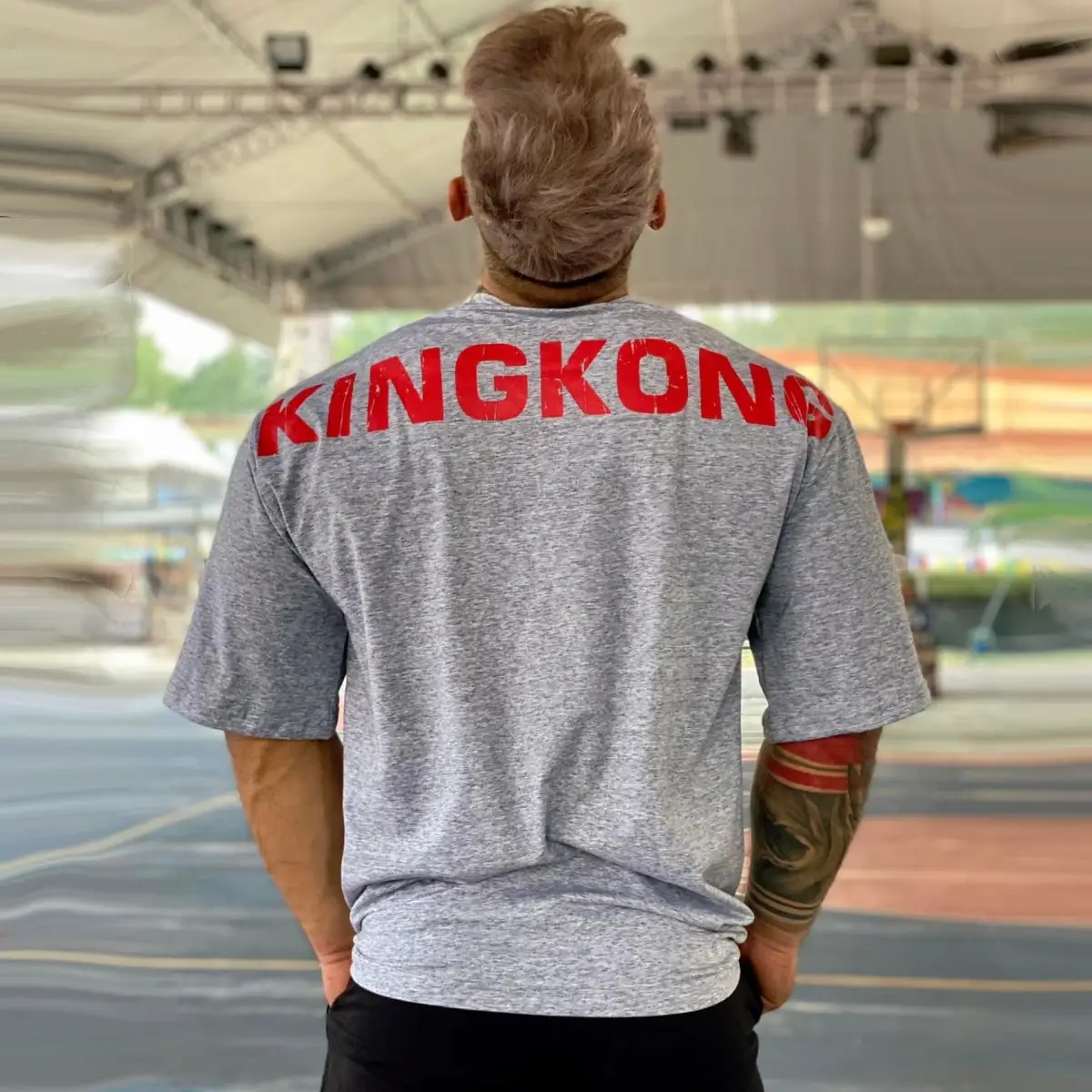 Simple Ins Short-sleeved Men's Loose T-shirt Casual Sports