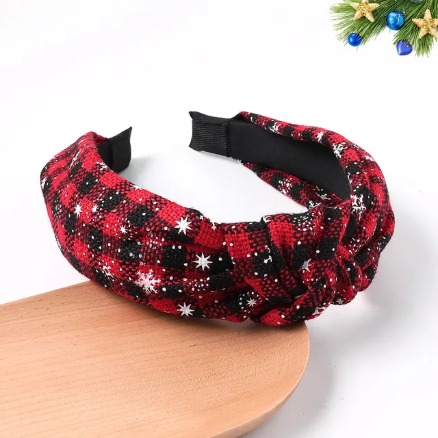 European And American Party Head Buckle Christmas Decorations Red Black - Shop at LoveMi