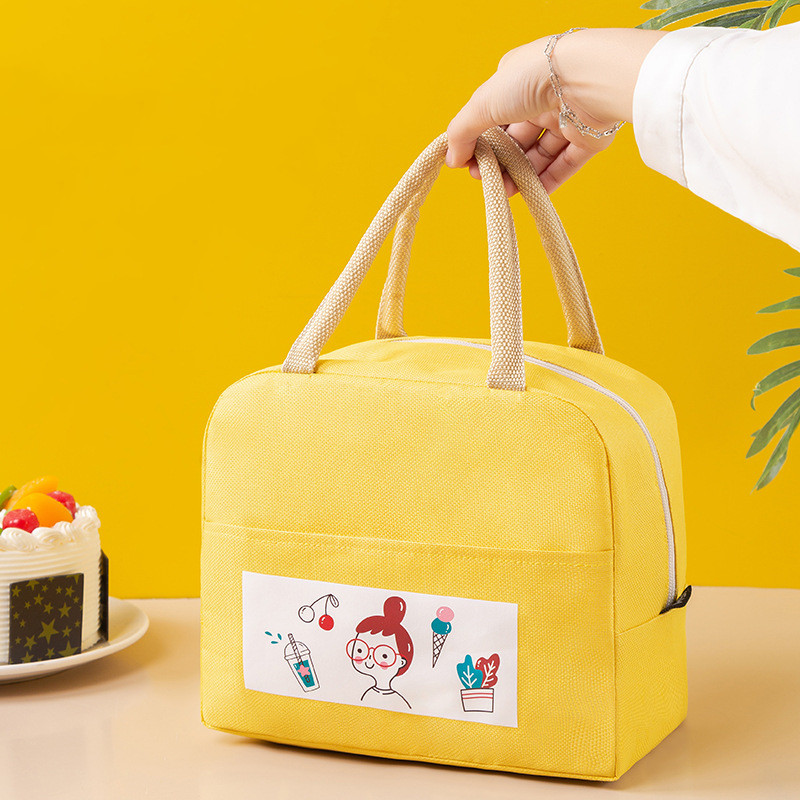 Cute Bento Students Bring Rice Insulation Bag