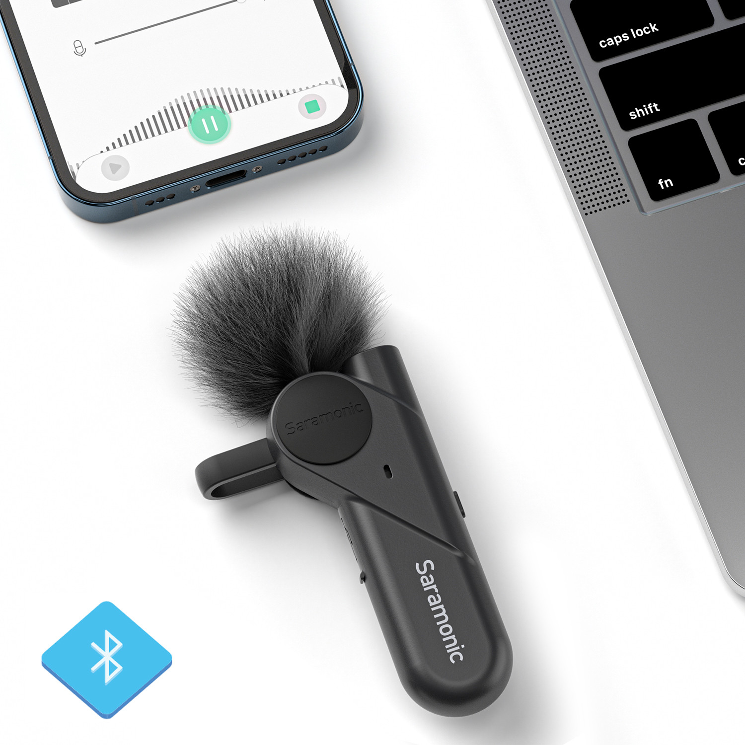 Maple Flute Wireless Collar Clip Microphone