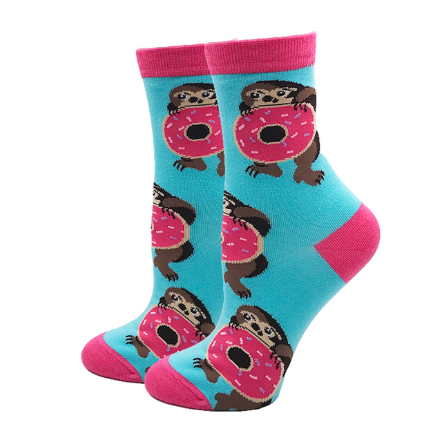 Women's Casual Fashion Simple Jacquard Socks C349 Eu 35To40 - Shop at LoveMi