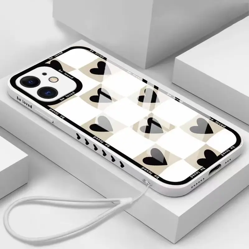 Home Fashion Simple Printing Mobile Phone Case