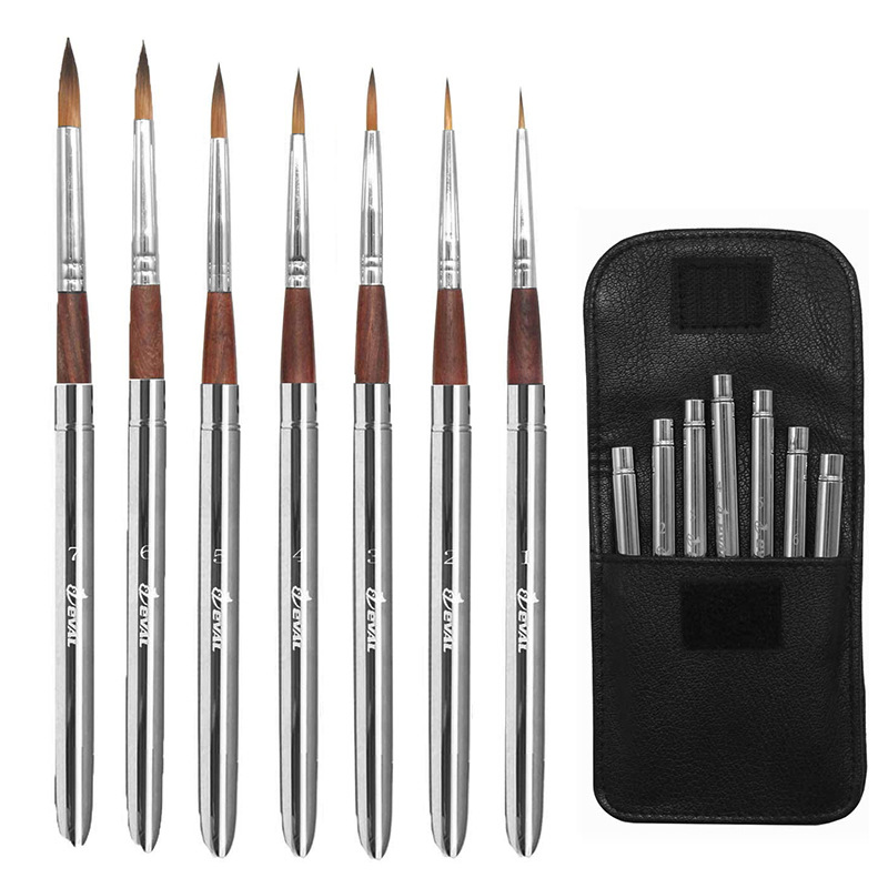 Round Head Hook Line Brush Oil Painting Drawing Line Pen