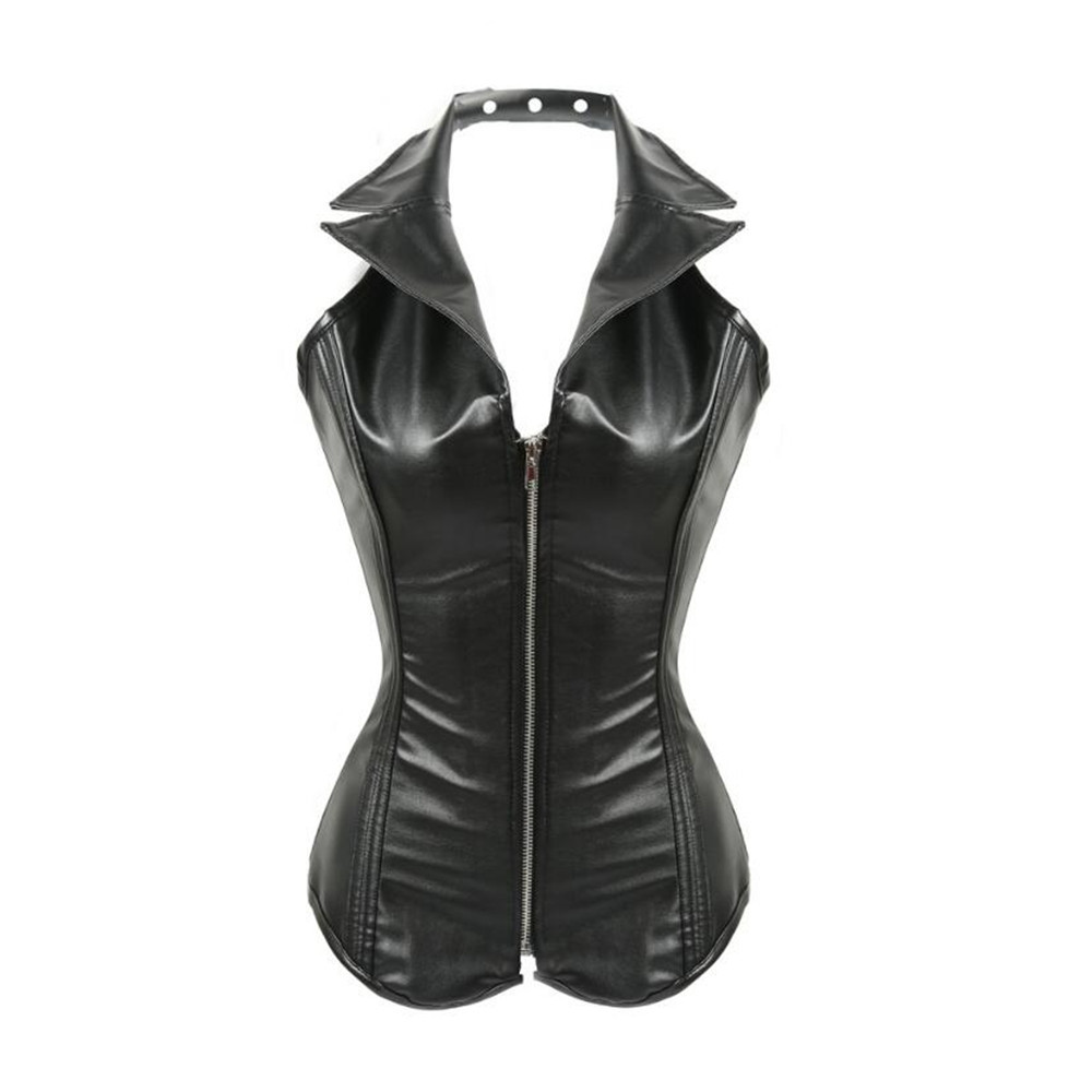 Title 2, Corset amincissant et sculptant en cuir PU pour...