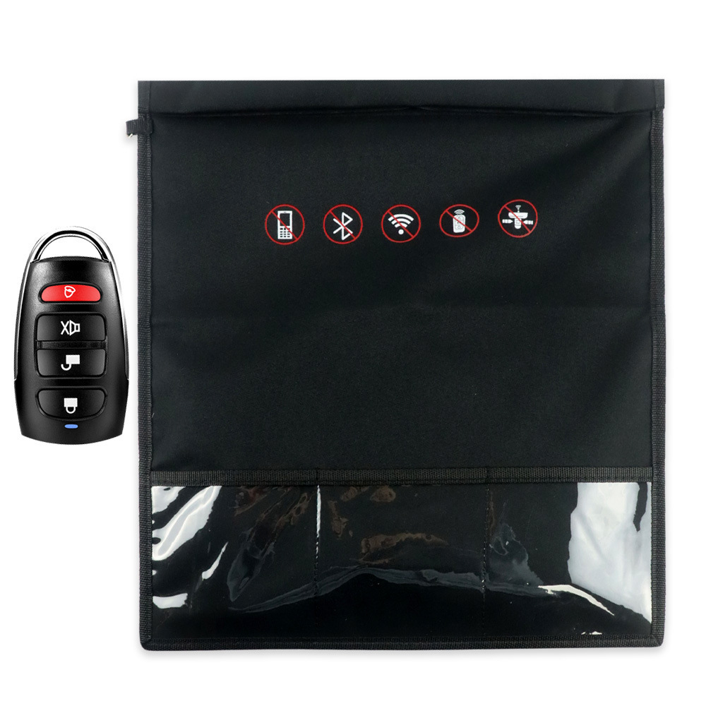 Title 6, Car Key Protector Signal Shield Bag Radiation P...