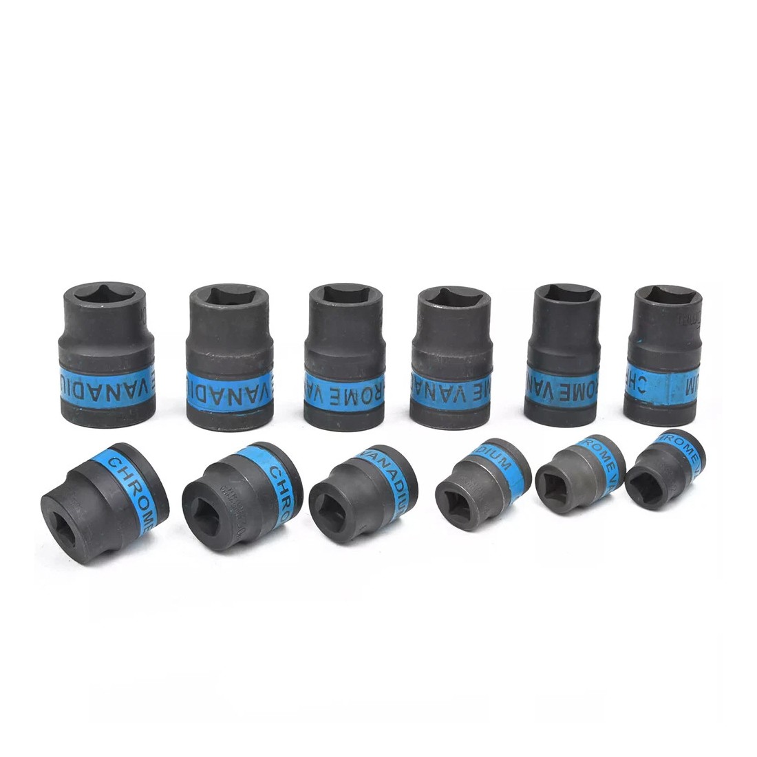 Heavy Duty Ratchet Wrench Socket Set 8-32mm Metric Extension Bar Metal Case — image 4