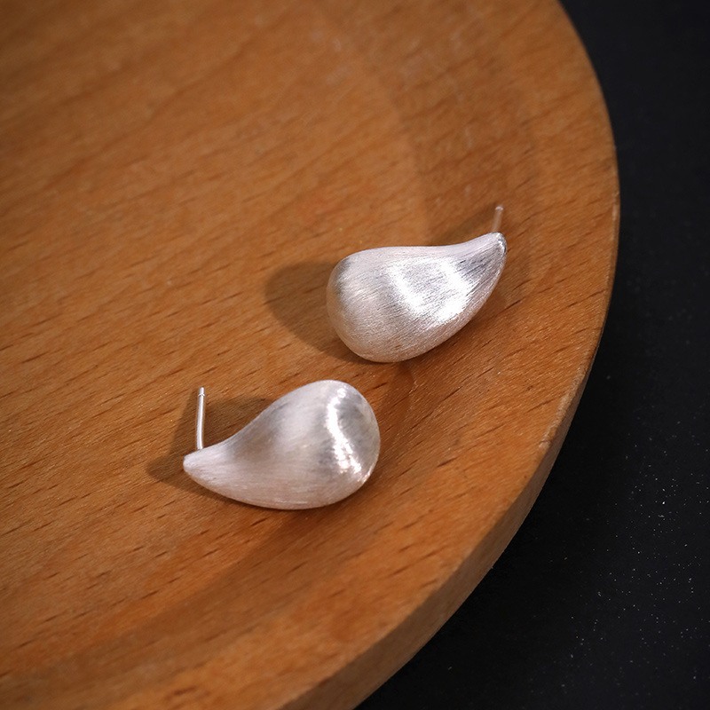 Women's Personality Matte Brushed Earrings