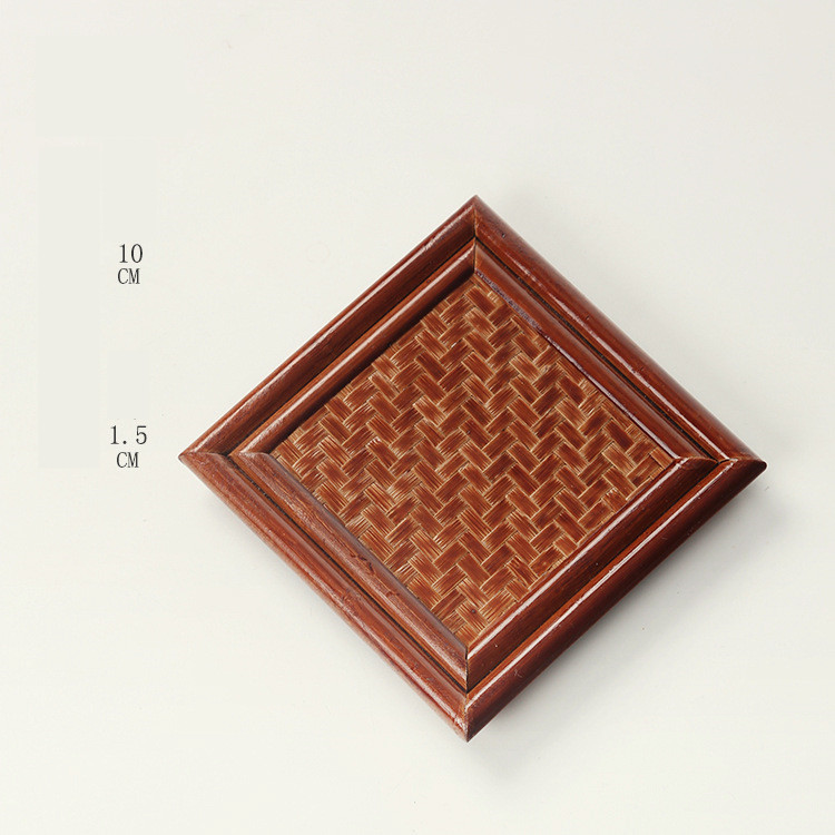 Title 22, Japanese Bamboo Coaster Insulation Creative Tea...