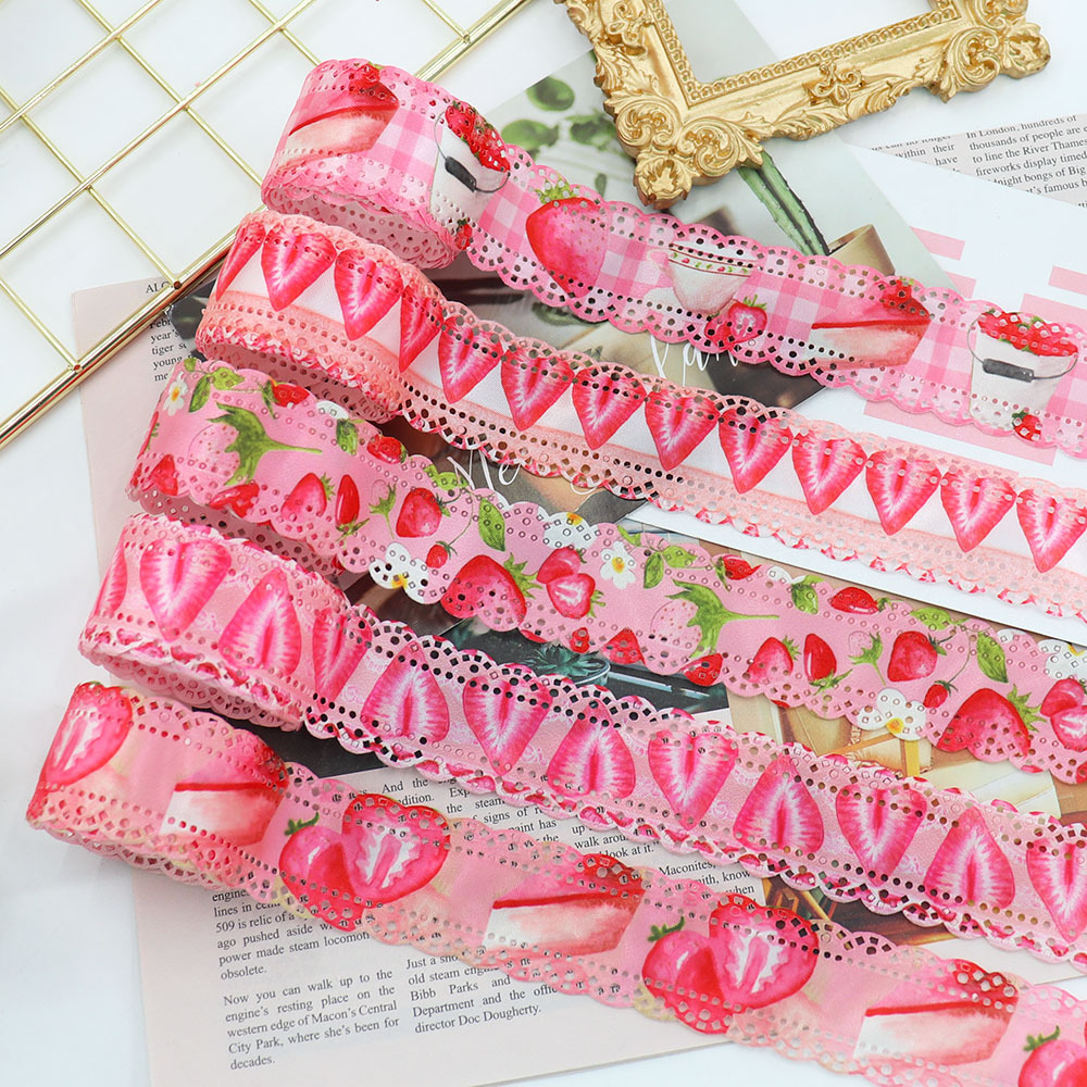 Title 4, Strawberry Hollow Lace Ribbon Decorative Access...