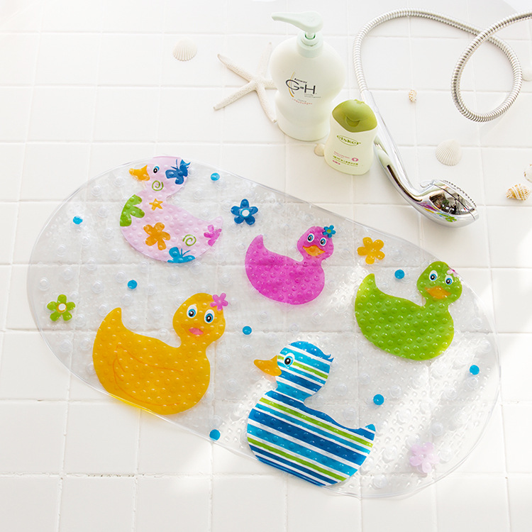 Title 4, Shower Room Floor Mat Bathtub Children Cartoon ...