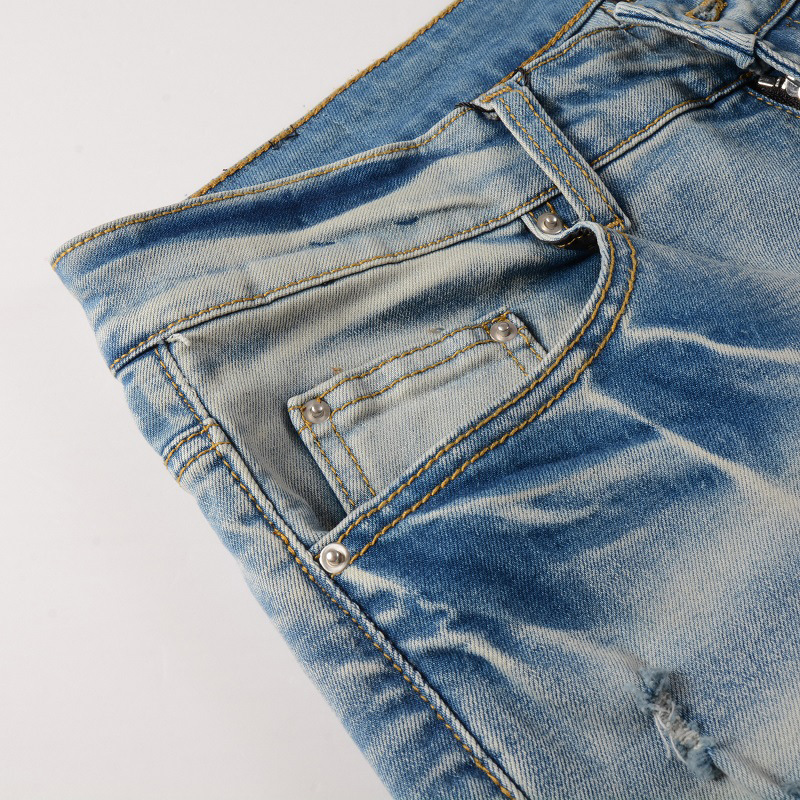 Title 8, Heren jeans van High Street Fashion met gaten e...