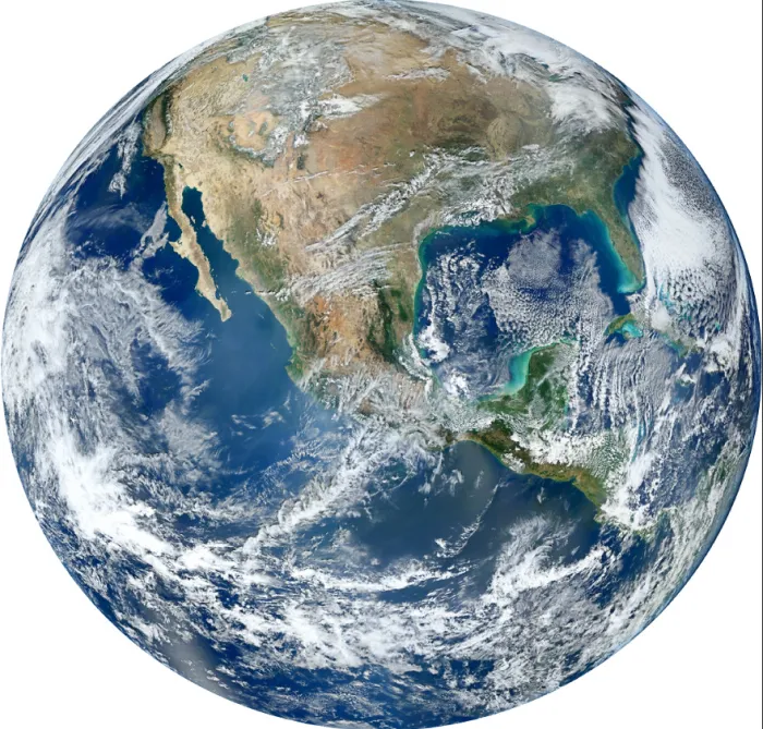 1000-Piece Round Jigsaw Puzzle for Adults, Moon, Earth and Planet Designs - detail photo 1