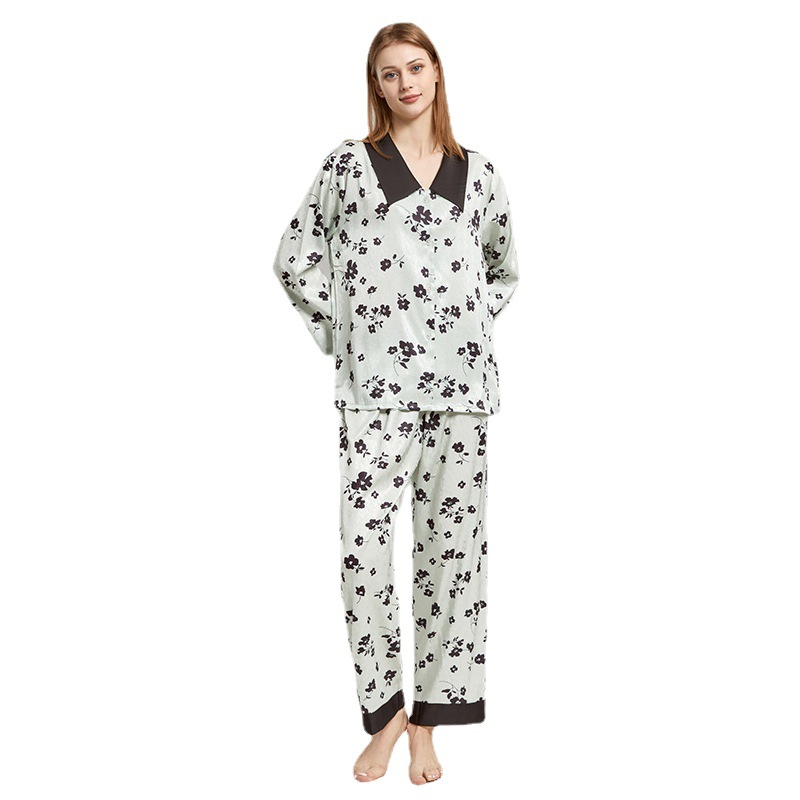 Title 2, Ice Silk Pajamas Thin Homewear Lightweight and ...