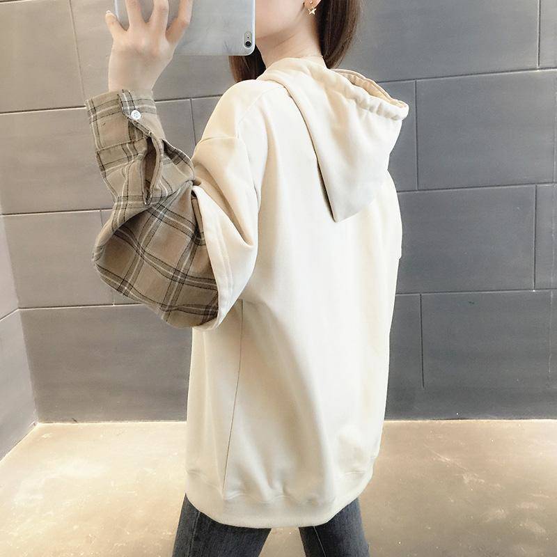 Women Loose Long-sleeved Thin Top Ins Harajuku Style