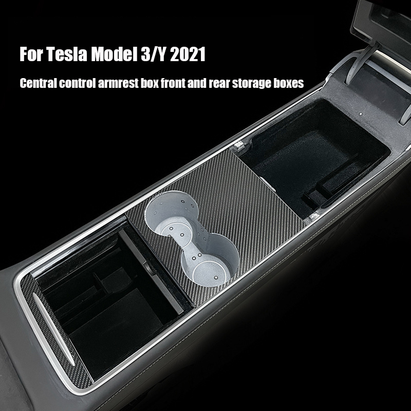 Organize And Organize The Armrests To Hide The Center Console Accessories