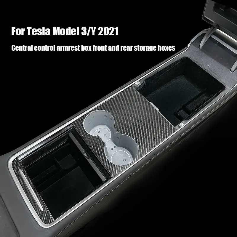 Organize And Organize The Armrests To Hide The Center Console Accessories