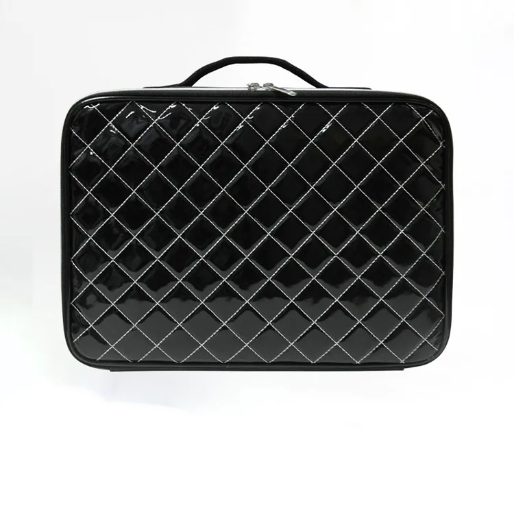 Portable Waterproof Travel Cosmetics Storage Bag - Black