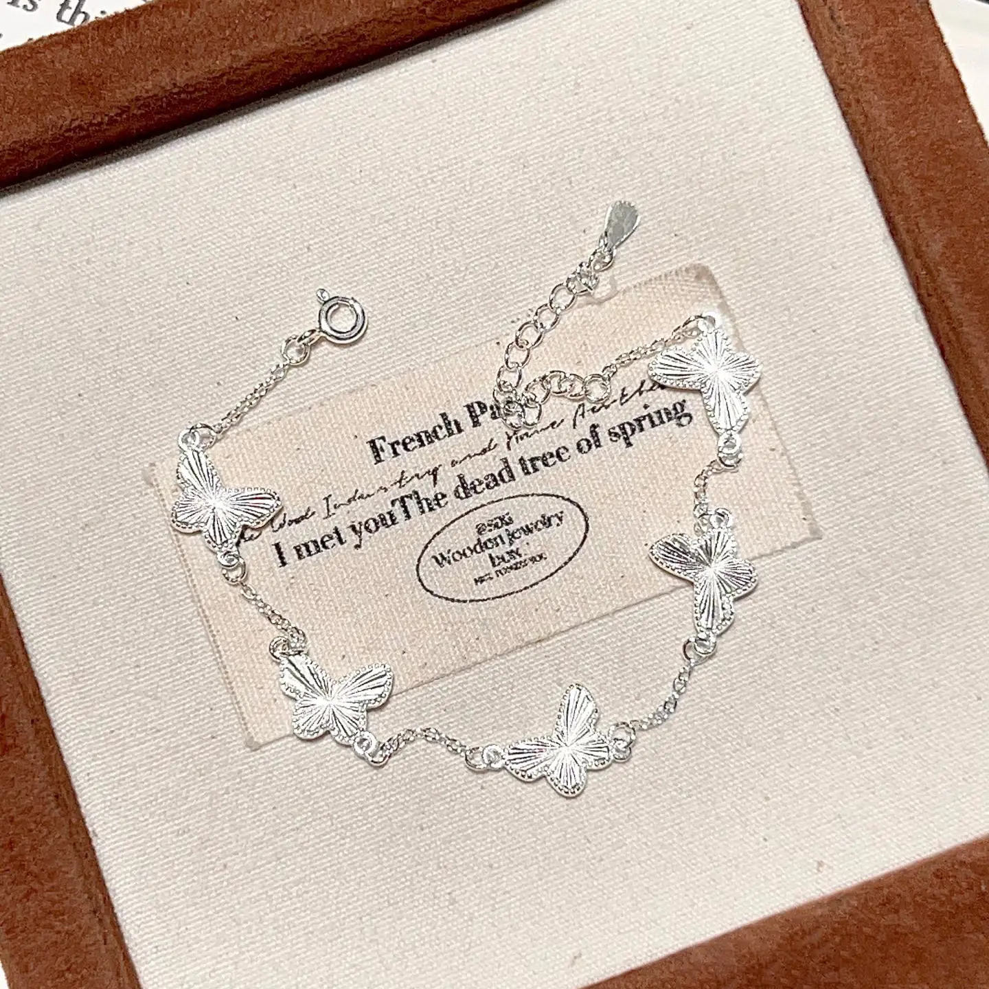 1pcs 990 Sterling Silver Textured Link Bracelet, Luxury Dainty Style, For Everyday & Special Occasions
