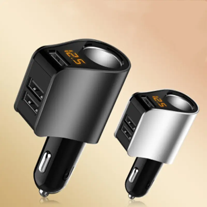 Car Fast Charge USB Multi-function Adapter Cigarette