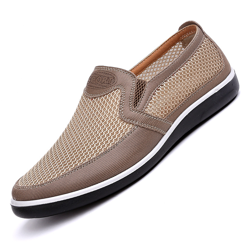 Title 6, Zomerse casual heren schoenen met ademend mesh....